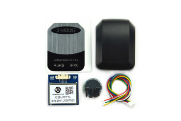 GPS Module with Enclosure, 10Hz, 56-Channel, -161dBm Sensitivity