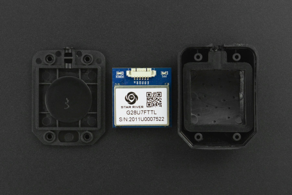 GPS Module with Enclosure, 10Hz, 56-Channel, -161dBm Sensitivity