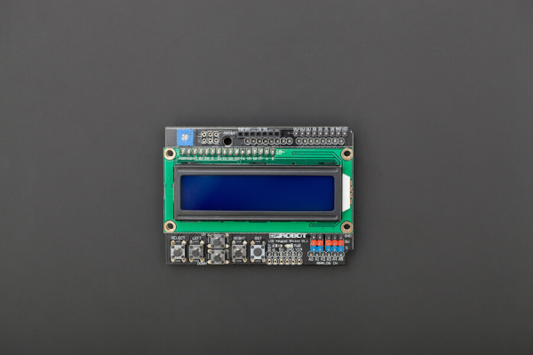 LCD-keypad shield til DIY- og makerprojekter