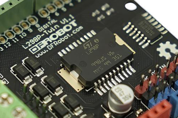 Motor Shield 2x2A for Arduino, L298P, 7-12V, 2A per Channel