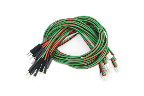 Digital Cable Pack, 3 Pin PH2.0 to DuPont Male Connector, 30cm