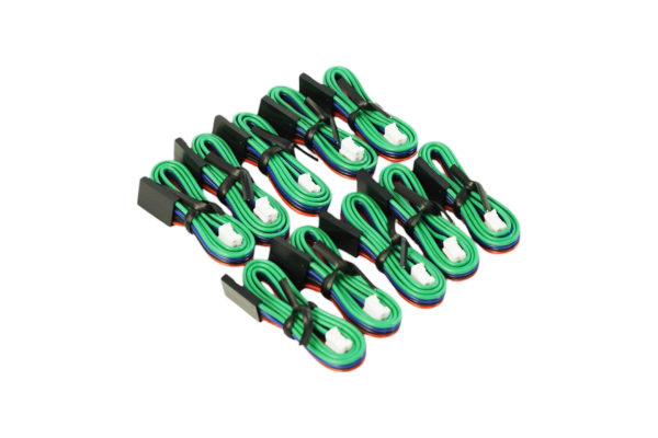 Sensor Cable 4Pin I2C/UART 30cm Color-Coded (10PCS)