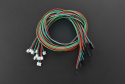 Sensor Cable 4Pin I2C/UART, 50cm, 10 Pack, for Arduino