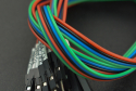 DuPont Line 4PIN M/M 30cm 5 Pack, I2C/UART Labels, RoHS Compliant
