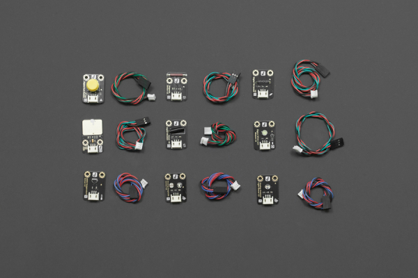 Sensor Set 9 PCS for Arduino, Light, Touch, Temp, Magnetic, Vibration