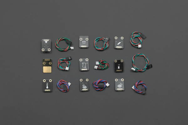 Sensor Set 9 PCS for Arduino, Light, Touch, Temp, Magnetic, Vibration