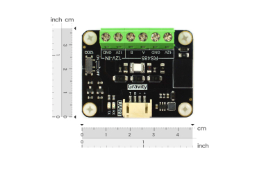 RS485 to UART Signal Adapter Module, 1M bps, 3000V Isolation
