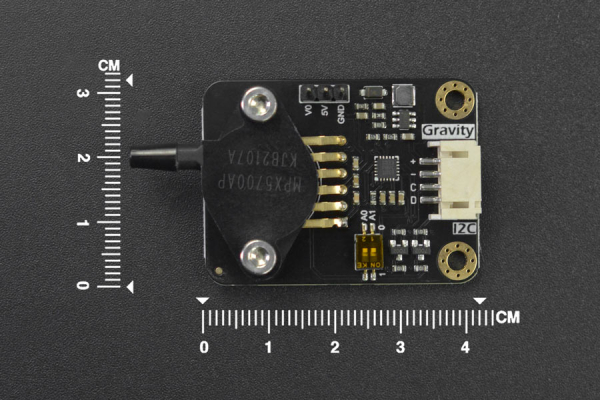 Air Pressure Sensor - MPX5700AP (15-700kPa) I2C Fast Accurate