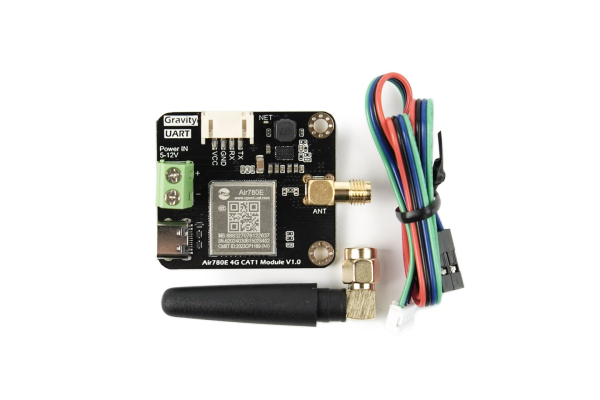4G IoT CAT1 Communication Air780E For China, India, SEA, Raspberry Pi, LattePanda Compatible