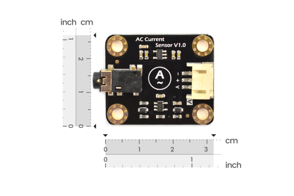 Analog AC Current Sensor, 5A, Non-contact, 3V3/5V Compatible