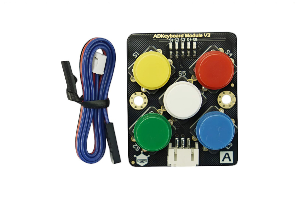 ADKeyboard Module V2, 5V/3.3V Analog, 55x33mm