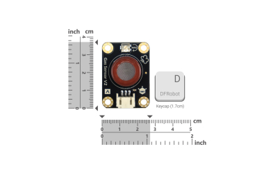Alcohol Sensor MQ3, High Sensitivity, Adjustable, 5V, Analog