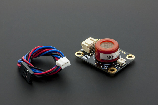 Analog CO/Combustible Gas Sensor MQ9, Adjustable Sensitivity, 5V, Analog Interface