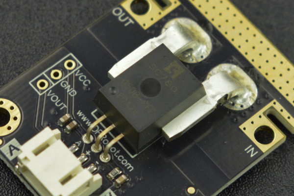 Analog Current Sensor V2, 50A (AC/DC), Hall Effect, 5V