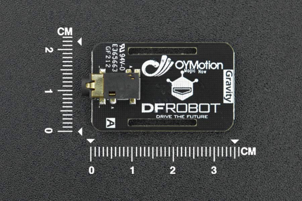 Analog EMG Sensor OYMotion, Metal Dry Electrode, Low Power