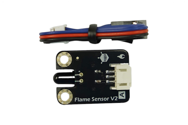 Flammesensor til brandslukningsrobotter