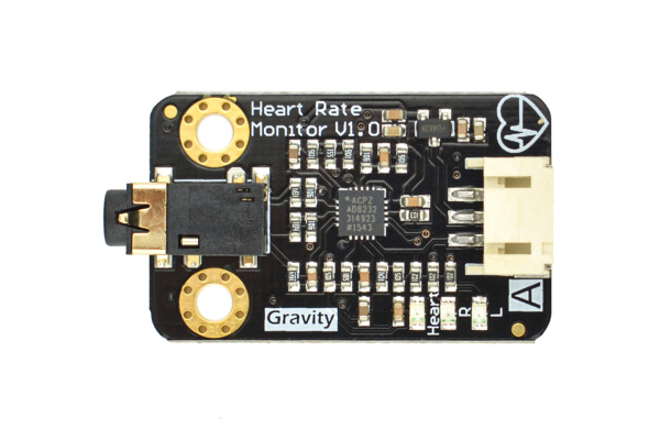 Heart Rate Monitor Sensor (ECG) Analog, AD8232, Arduino Compatible