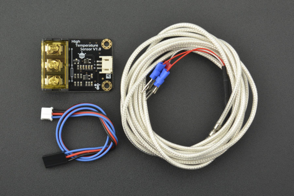 Analog High Temp Sensor, PT100 Probe, 3.3V-5.5V, 30-350°C