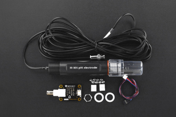 Analog pH Sensor Pro Kit V2, 3.3-5.5V, Industrial Probe