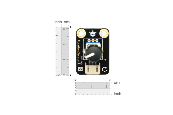 Analog Rotation Potentiometer Sensor, Rotation 300° for Arduino