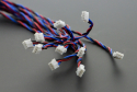 Analog Sensor Cable - 30cm, 10 Pack, Servo & JST Connectors