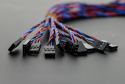 Analog Sensor Cable - 30cm, 10 Pack, Servo & JST Connectors