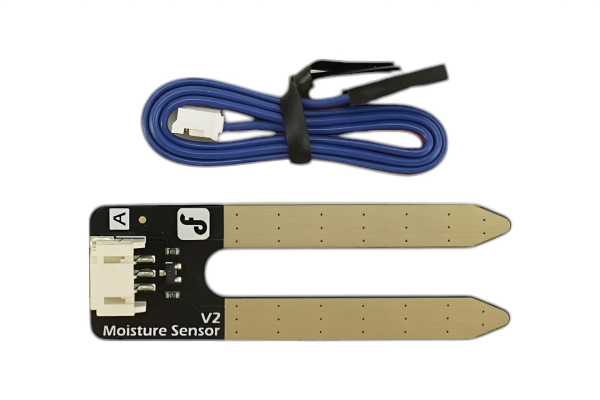 Analog Soil Moisture Sensor, Gold-Plated, 3.3V/5V, Arduino