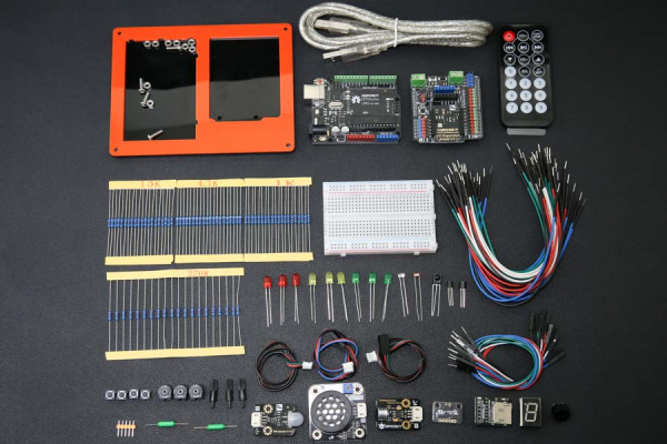 Arduino Zero to Hero Kit, Open-source, Plug & Play, Online Course