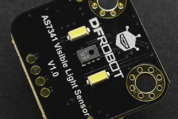 Visible Light Sensor AS7341, 11-Channel, 8 Optical, Flicker Detect