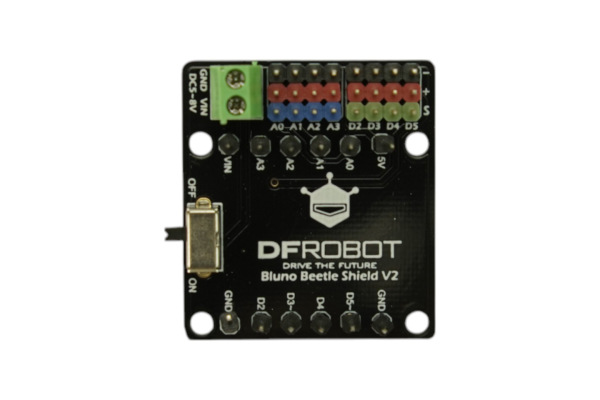 Bluno Beetle Shield, 4x Digital I/O, 4x Analog Input, 5-8V Power