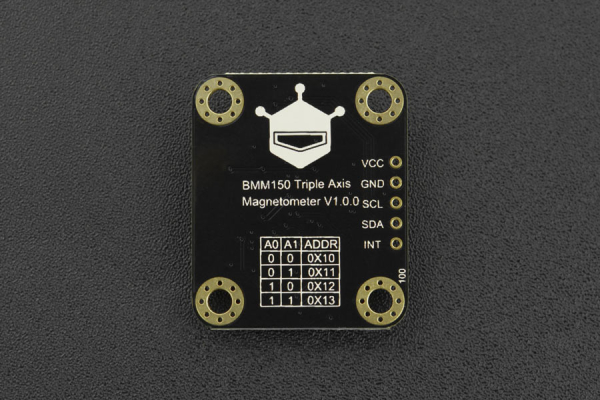 Magnetometer Sensor BMM150, Low Noise, High Accuracy, I2C