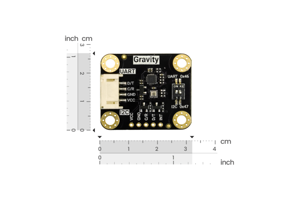 Gravity: BMP581 Barometric Pressure Sensor (±0.3hPa High Accuracy, I2C / UART)