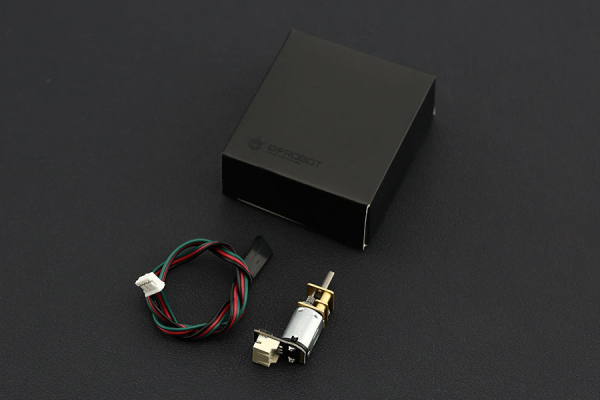 DC Micro Metal Gear Motor 30:1, Driver, For Arduino