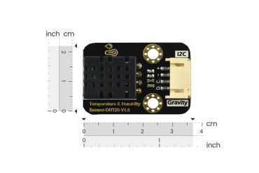 Temperature & Humidity Sensor, DHT20, I2C, High Precision