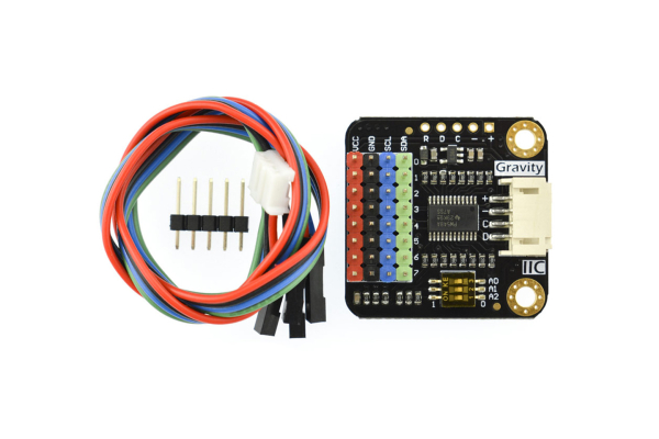 I2C Multiplexer, Digital 1-to-8, 3.3~5V, 8 Ports, Plug & Play