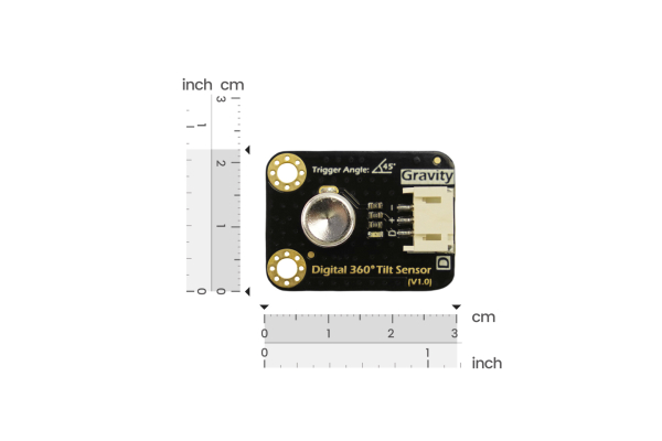 360° Tilt Sensor, Digital, 3.3/5V, 360° Detection, Arduino