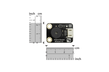 Digital Buzzer, 3.3-5V, High/Low Drive, Arduino/RPi Compatible
