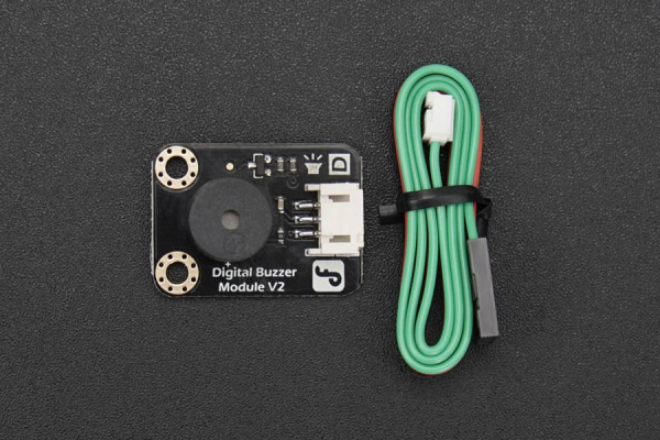 Digital Buzzer, 3.3-5V, High/Low Drive, Arduino/RPi Compatible
