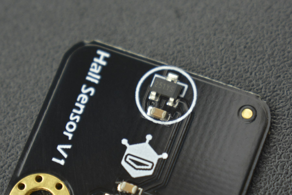 Digital Hall Sensor, 3.3V-5V, LED, Digital Interface, 22x30mm