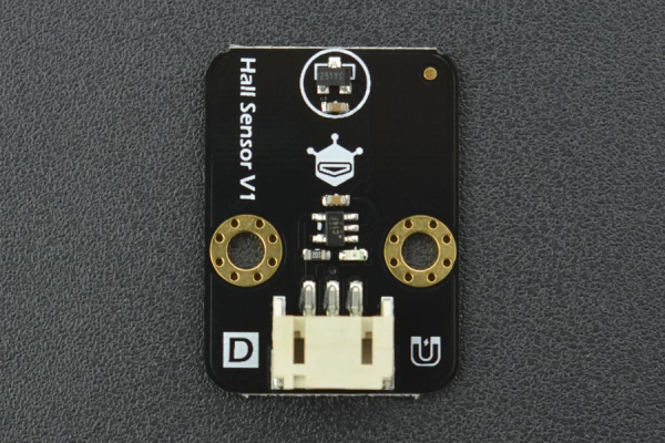 Digital Hall Sensor, 3.3V-5V, LED, Digital Interface, 22x30mm
