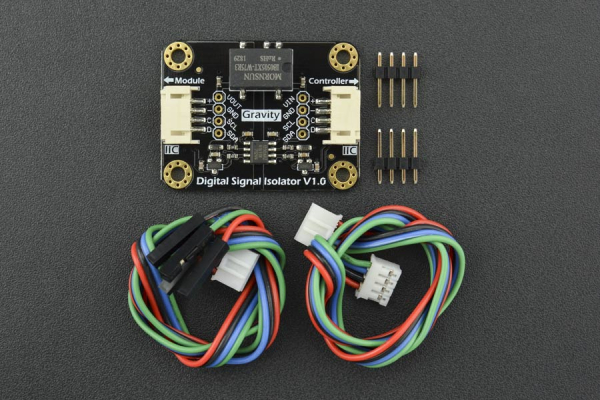 I2C Signal Isolator, 5V Power, Plug & Play, No Welding