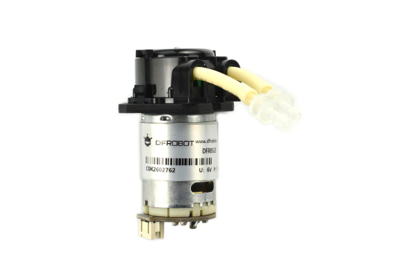 Digital Peristaltic Pump, 6V, 45ml/min, Arduino/Raspberry Pi Compatible