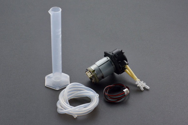 Digital Peristaltic Pump, 6V, 45ml/min, Arduino/Raspberry Pi Compatible