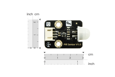 Digital PIR Sensor, Arduino, 3.3-5V, 7m Range, 100° Detection