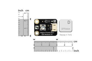 LED module Digital piranha - Blue, Arduino Compatible, PWM Control