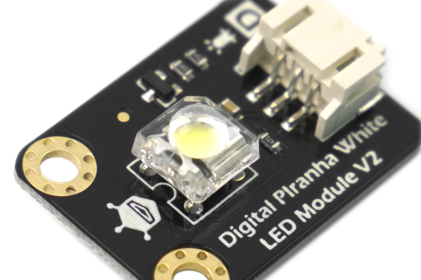 LED Module Digital Piranha - White, 3.3-5V, PWM, Arduino Compatible