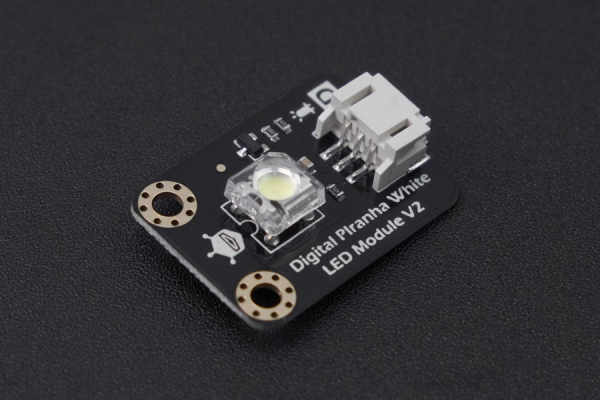 LED Module Digital Piranha - White, 3.3-5V, PWM, Arduino Compatible