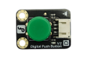 Digital Push Button (Green), LED, 3.3-5V, Immersion Gold