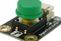 Digital Push Button (Green), LED, 3.3-5V, Immersion Gold