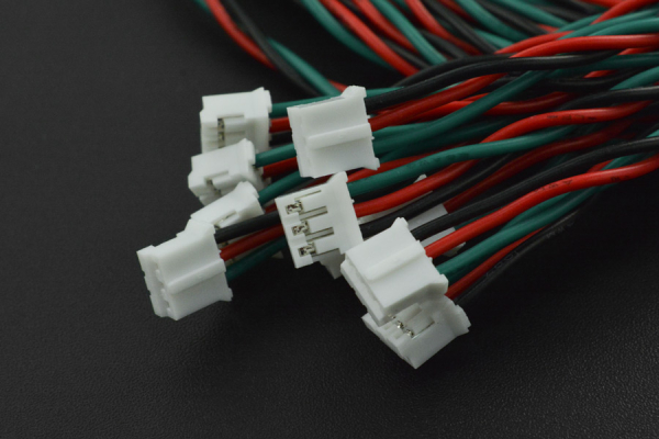 Digital Sensor Cable - 50cm, 3-Pin PH2.0 to DuPont (10 Pack)